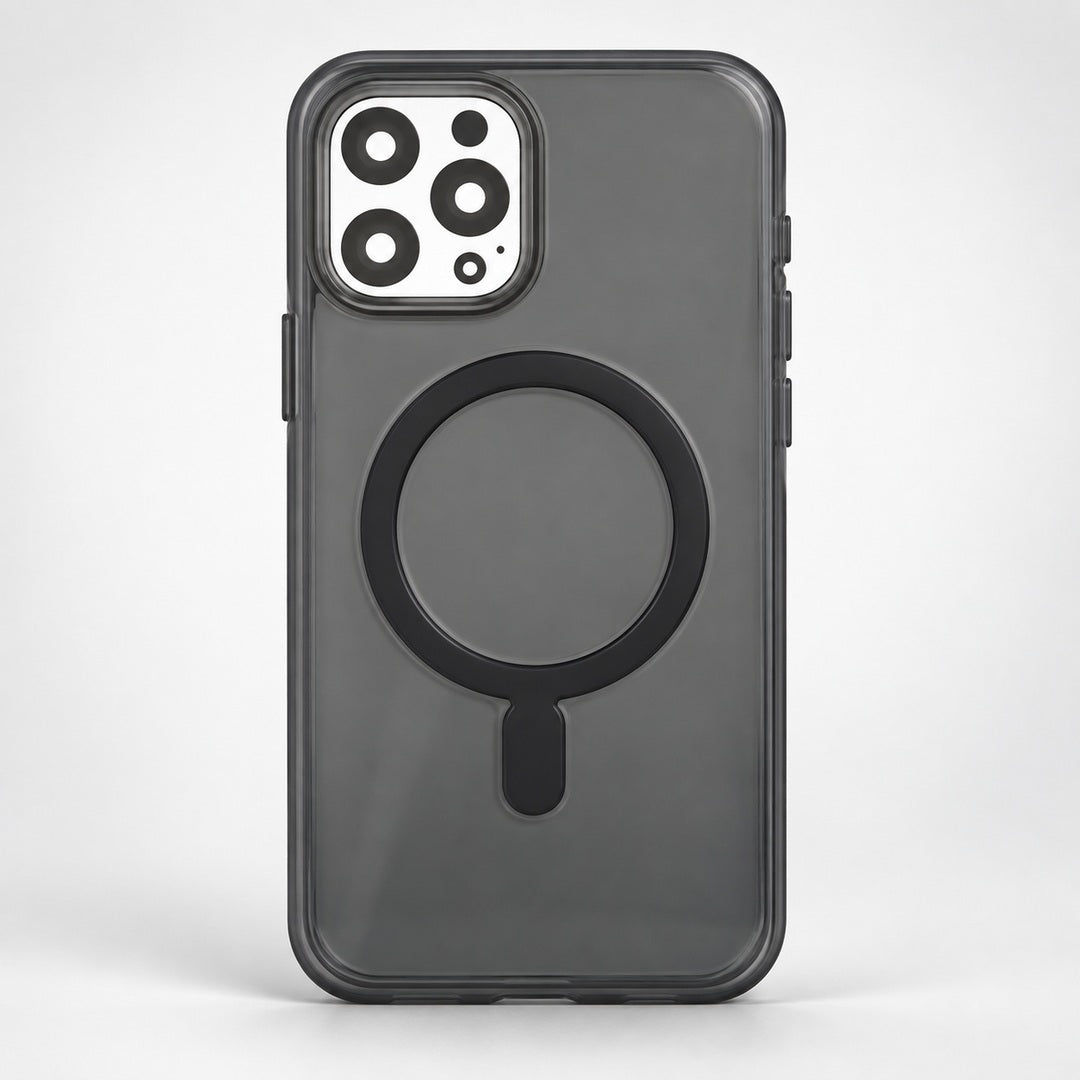 Charcoal Magnetic Ring Phone Case