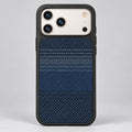 Black and Blue Woven Case for iPhone 17 Pro Max