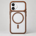 Rainbow Case with Brown Trim for iPhone 17