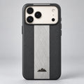 Gray and Silver Stripe Case for iPhone 17 Pro Max