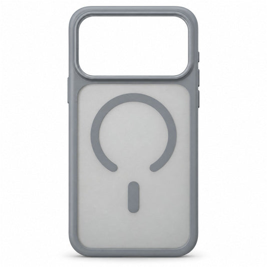 iPefet Frosted Magnetic Case for iPhone 17 Pro Max - Grey