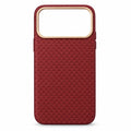 X-Level Classique Magnetic Case for iPhone 17 Pro Max - Burgundy