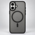 Frosted Black Magnetic Case for iPhone 17
