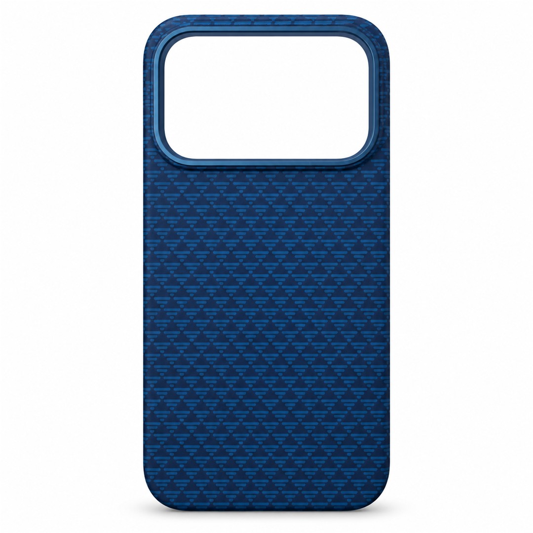 X-Level Classique Magnetic Case for iPhone 17 Pro - Blue