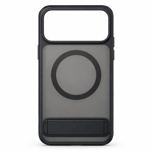 hoco AS12 Magnetic Stand Case for iPhone 17 Pro - Black